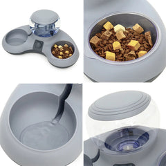 HOOPET New Style Cat Automatic Drinking Feeding Bowl Anti - overturning Non - slip Bowl for Cats Dogs Cat Food Holder Teddy Dog Bowl - PetPals Store