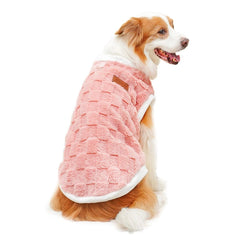 1.5 - 25kg Flannel Dogs Clothes Winter Warm Sweater Pet Clothing Golden Retriever Dog Coats Sweatshirt Pets Puppy Pullover Vest - PetPals Store