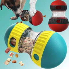 Treat Enrichment Pet Toys Slow Feeder Ball Food Dispensing Puppy Toy for Small Medium Dogs Irregular Rolling Design Dog Toys - PetPals Store