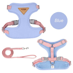 Hot Cat Puppy Outdoor Walking Supplies Fashion Pet Harness and Leash Set for Small Dogs Cats Breathable Durable Kitten Harnesses - PetPals Store