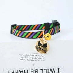 Halloween Cat Collars Adjustable Pet Collar Dog Necklace Kitten Puppy Pendant Pet Products Cat Accessories Halloween Decoration - PetPals Store