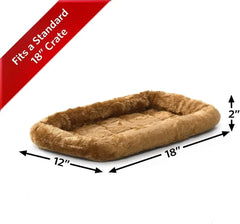 Pet Crate Bed Cinnamon Fur for Pets (40218 - CN ﻿) - PetPals Store
