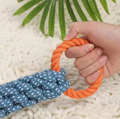 Pet Chew Tug Toys Interactive Dog Rope Toys for Medium Large Dogs Indestructible Giant Safe Teeth Cleaning Out Door Training - PetPals Store