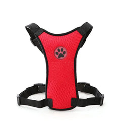 1pcs Breathable Mesh Dog Harness Leash With Adjustable Straps Pet Harness With Car Automotive Seat Safety Belt Dog Chest Straps - PetPals Store