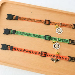 Halloween Cat Collars Adjustable Pet Collar Dog Necklace Kitten Puppy Pendant Pet Products Cat Accessories Halloween Decoration - PetPals Store