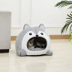 Very Soft Cat Bed Pet Basket Cat House Sofa Small Dog Lounger Cushion Kittens Cave Puppy Mat House Tent Bed Supplies For Cats - PetPals Store