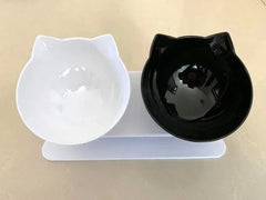Non - Slip Double Cat Bowl Dog Bowl With Stand Pet Feeding Cat Water Bowl For Cats Food Pet Bowls For Dogs - PetPals Store