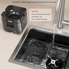 Smart Pet Feeder Automatic Cat Feeder Dog Slow Food Machine With Timed Quantitative Automatic Cat Food Dispenser Cat Dog Bowl - PetPals Store