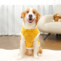 1.5 - 25kg Flannel Dogs Clothes Winter Warm Sweater Pet Clothing Golden Retriever Dog Coats Sweatshirt Pets Puppy Pullover Vest - PetPals Store