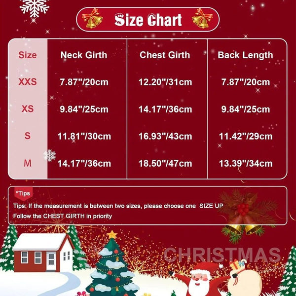 Dog Christmas Pajamas for Small Dogs Winter Chihuahua Yorkie Doggy Pajamas Christmas Doggie Clothes Soft Doggie Pjs Pet Clothes - PetPals Store