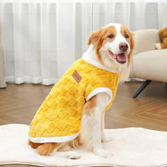 1.5 - 25kg Flannel Dogs Clothes Winter Warm Sweater Pet Clothing Golden Retriever Dog Coats Sweatshirt Pets Puppy Pullover Vest - PetPals Store