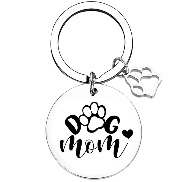 Dog Mom Keychain dog lovers gifts Key Chain Pendant Mothers Day & Best Friend Gift, Pet Lover Jewelry - PetPals Store