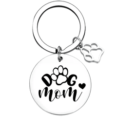 Dog Mom Keychain dog lovers gifts Key Chain Pendant Mothers Day & Best Friend Gift, Pet Lover Jewelry - PetPals Store