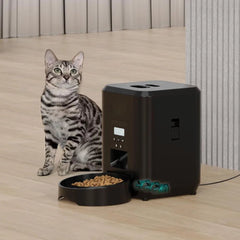 Smart Pet Feeder Automatic Cat Feeder Dog Slow Food Machine With Timed Quantitative Automatic Cat Food Dispenser Cat Dog Bowl - PetPals Store