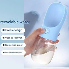 Portable Leakproof Collapsible Dog Water Bottle with Bowl - BPA - Free, Durable & Lightweight Pet Hydration for Travel, Hiking & O - PetPals Store