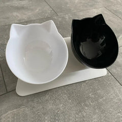 Non - Slip Double Cat Bowl Dog Bowl With Stand Pet Feeding Cat Water Bowl For Cats Food Pet Bowls For Dogs - PetPals Store