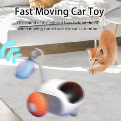 Smart Cat Toy Car Interactive Cat Toy Ball Automatic Rolling Remote Control Toy Car Indoor Cat Accessories Pet Kitten Supplies - PetPals Store