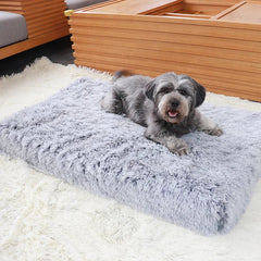 Plush Rectangle Pet Nest Cotton Deep Sleep Dog Sofa Bed Pet Supplies Fluffy Super Soft Winter Warm Dog Beds Sleeping Cushion - PetPals Store