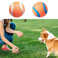 Durable Pet Dog Ball Toys Dog Bouncy Rubber Solid Ball Resistance To Dog Chew Toy Outdoor Throwing And Training For Dogs 강아지 - PetPals Store