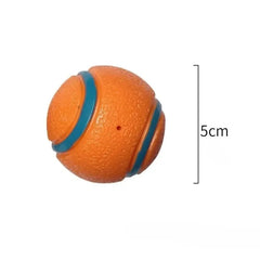 Durable Pet Dog Ball Toys Dog Bouncy Rubber Solid Ball Resistance To Dog Chew Toy Outdoor Throwing And Training For Dogs 강아지 - PetPals Store