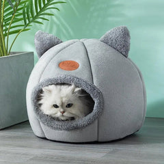 New Deep Sleep Comfort In Winter Cat Bed Iittle Mat Basket Small Dog House Products Pets Tent Cozy Cave Nest Indoor Cama Gato - PetPals Store