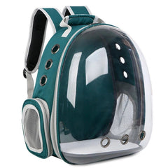Cat Pet Carrier Backpack Transparent Capsule Bubble Pet Backpack Small Animal Puppy Kitty Bird Breathable Pet Carrier for Travel - PetPals Store