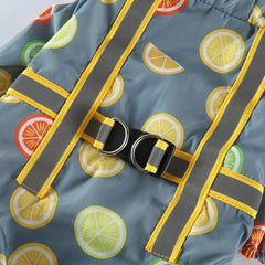 Dog Raincoat Dog Hooded Poncho 4 Legs Dog Rain Jacket with D Leash Ring Waterproof Dog Rain Clothes for Small Medium Dogs - PetPals Store