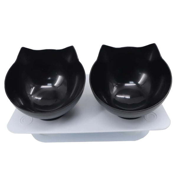 Non - Slip Double Cat Bowl Dog Bowl With Stand Pet Feeding Cat Water Bowl For Cats Food Pet Bowls For Dogs - PetPals Store