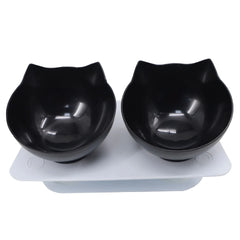 Non - Slip Double Cat Bowl Dog Bowl With Stand Pet Feeding Cat Water Bowl For Cats Food Pet Bowls For Dogs - PetPals Store