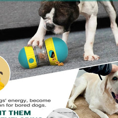 Treat Enrichment Pet Toys Slow Feeder Ball Food Dispensing Puppy Toy for Small Medium Dogs Irregular Rolling Design Dog Toys - PetPals Store