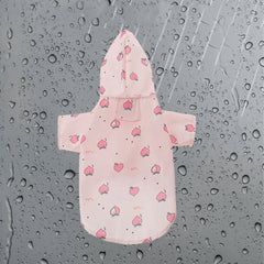 Cartoon Printed Dog Raincoat for Small Dogs Waterproof Pet Clothes Poodle Puppy Pomeranian Raincoats chubasquero para perros - PetPals Store