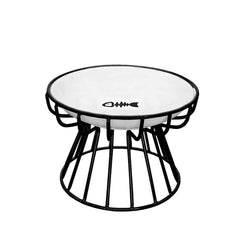 1 Set Pet Ceramic Bowl Iron Rack Cat Food Snacks Canned Plate Anti - Black Chin Anti - Turning Water Does Not Leak Easy To Eat - PetPals Store