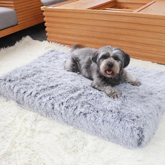 Plush Rectangle Pet Nest Cotton Deep Sleep Dog Sofa Bed Pet Supplies Fluffy Super Soft Winter Warm Dog Beds Sleeping Cushion - PetPals Store
