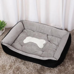 Winter Big Dog Bed Warm Fleece Pet House XXS to XXL for Small Medium Large Dogs Golden Retriever Border Collie Washable Pet Sofa - PetPals Store