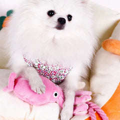 Octopus Shaped Pet Dog Plush Toys for Small Large Dogs Cats Squeaky Toy with Rope Interactive Plaything Puppy Training Chew Toys - PetPals Store