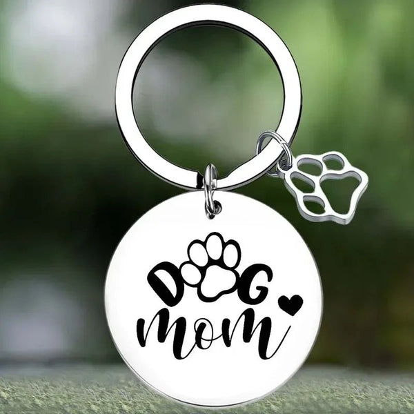Dog Mom Keychain dog lovers gifts Key Chain Pendant Mothers Day & Best Friend Gift, Pet Lover Jewelry - PetPals Store