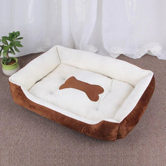 Winter Big Dog Bed Warm Fleece Pet House XXS to XXL for Small Medium Large Dogs Golden Retriever Border Collie Washable Pet Sofa - PetPals Store