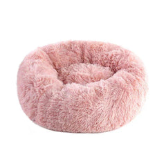 Winter Pet Nest Thicken Plush Warm Pet Nest for Samll Dogs Cats Round Cat Nest Dog Bed Kitten Puppy House Pet Supplies 40CM - PetPals Store