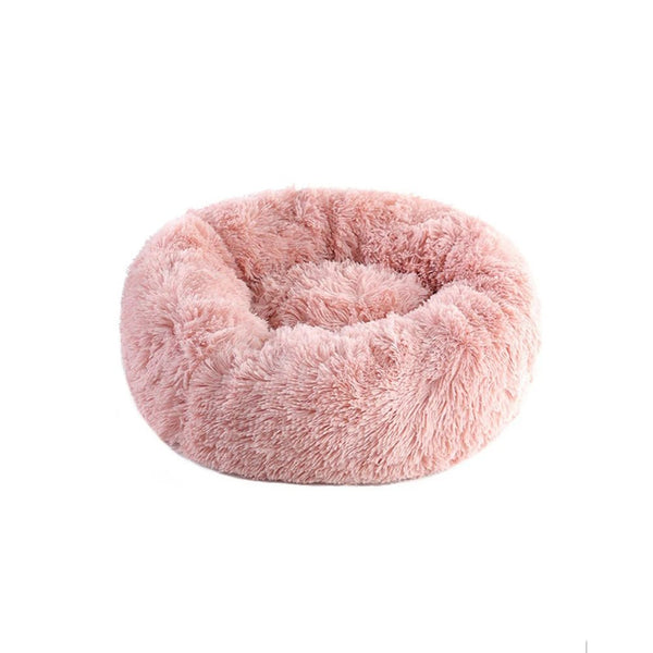 Winter Pet Nest Thicken Plush Warm Pet Nest for Samll Dogs Cats Round Cat Nest Dog Bed Kitten Puppy House Pet Supplies 40CM - PetPals Store