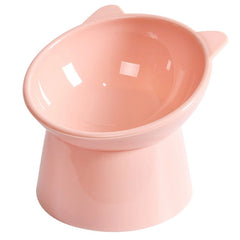 Tilted Cat Food Bowl Elevated Cat Bowl Ergonomic Raised Cat Food Bowl Anti Vomiting Tall Dog Bowl Non Slip for Flat - Faced Cats - PetPals Store