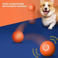 Dog Toy Ball Automatic Moving Bouncing Rolling Ball USB Smart puppy Interactive Dog Chew Toy Ball - PetPals Store