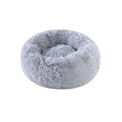 Winter Pet Nest Thicken Plush Warm Pet Nest for Samll Dogs Cats Round Cat Nest Dog Bed Kitten Puppy House Pet Supplies 40CM - PetPals Store