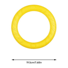 Dog Toy Training Ring Puller Puppy Flying Disk Chewing Toys Throwing Catching Flying Outdoor Interactive Toy Pet Supplies - PetPals Store