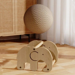 Cat Scratcher Toy Cat Scratching Ball Toy Natural Sisal Rope Cat Scratching Ball Scratcher with Ball Cat Exercise Wheel For Cats - PetPals Store