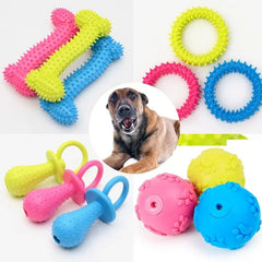 Dog Toys For Small Dogs Indestructible Dog Toy Teeth Cleaning Chew Training Toys Pet Supplies - PetPals Store