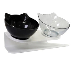 Non - Slip Double Cat Bowl Dog Bowl With Stand Pet Feeding Cat Water Bowl For Cats Food Pet Bowls For Dogs - PetPals Store
