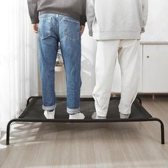 Elevated Dog Bed Raised Dog Cot Bed Breathable Pet Cot Portable Washable Pet Bed for Small Medium Dog Indoor Outdoor Hot Weather - PetPals Store