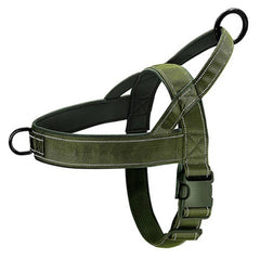 New Dog Tactical Chest Harness Nylon Material Medium and Large Dog A7 Pet Chest Harness Dog Leash - PetPals Store